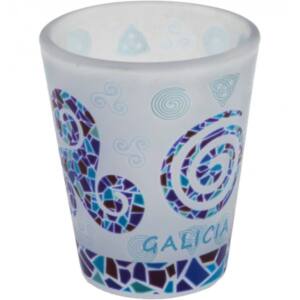 Souvenir chupito mosaico celta